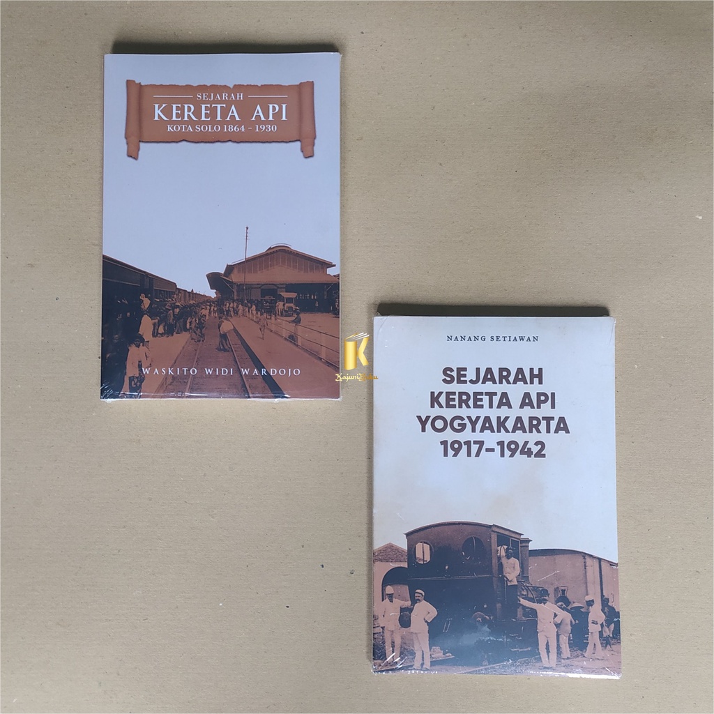 Jual PAKET BUKU SEJARAH KERETA API KOTA SOLO & SEJARAH KERETA API ...