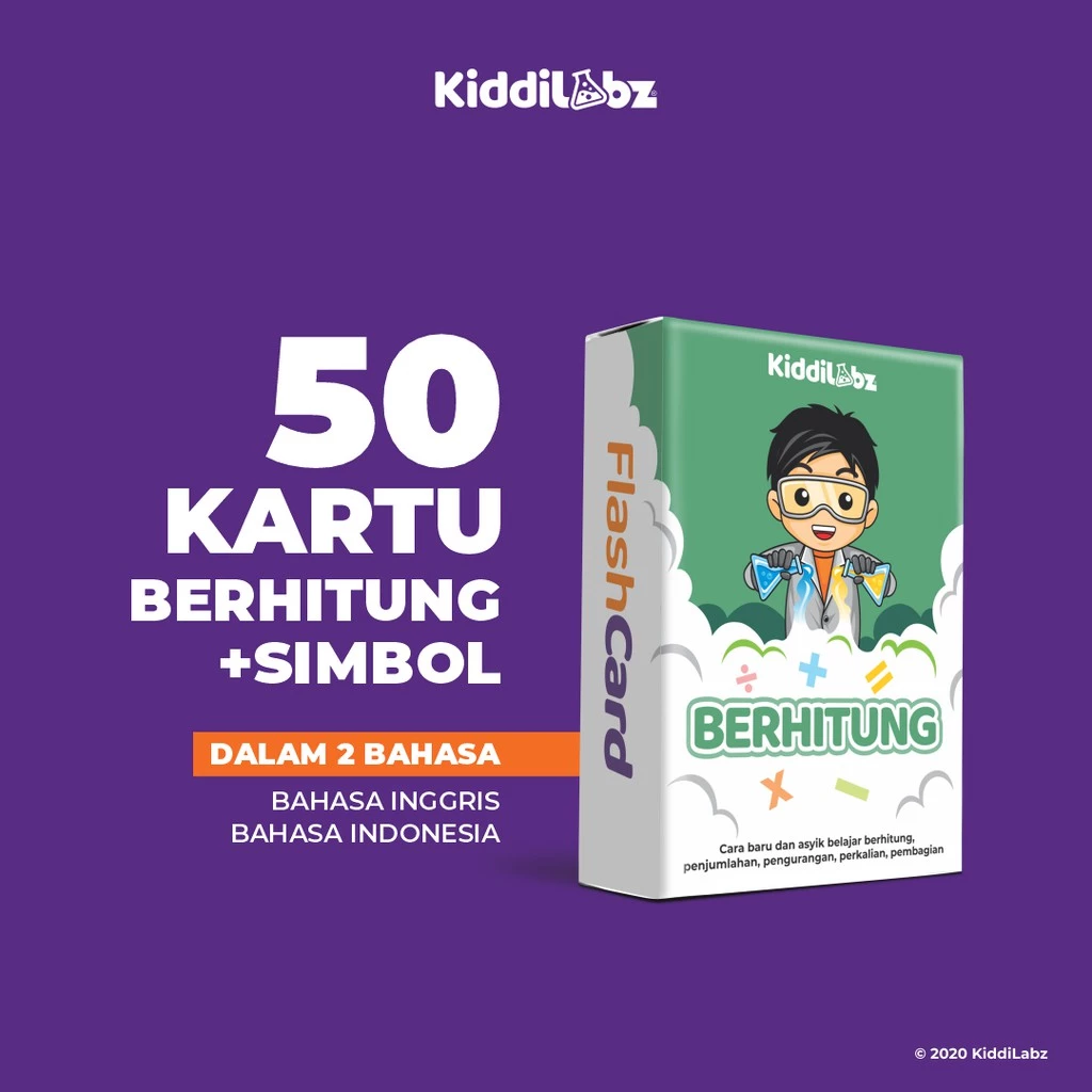 Kartu Belajar Berhitung - 2
