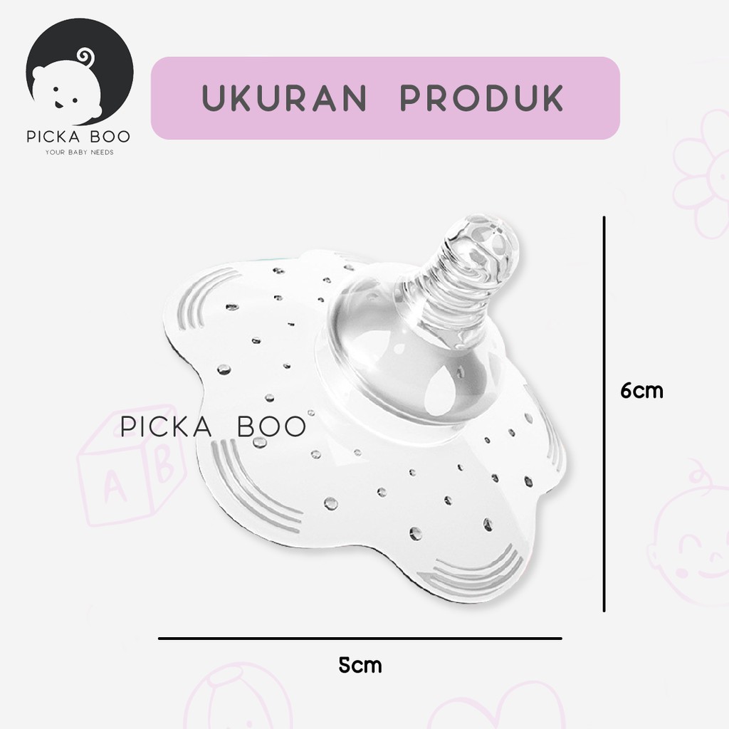 Jual PICKA BOO Nipple Cover Protector Pelindung Puting Ibu ASI Menyusui ...