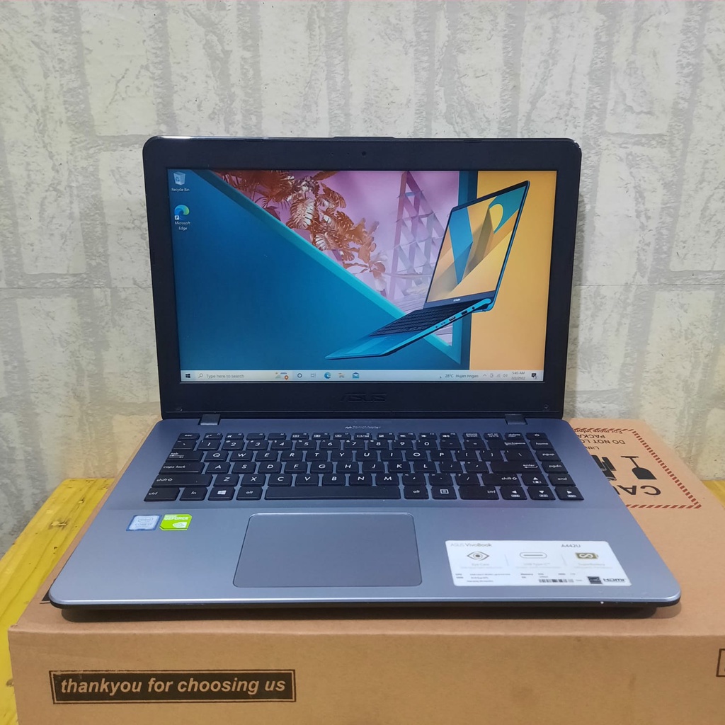 Jual Laptop Asus Vivobok A442uf Core I7 8550u Gen 8th Double Vga