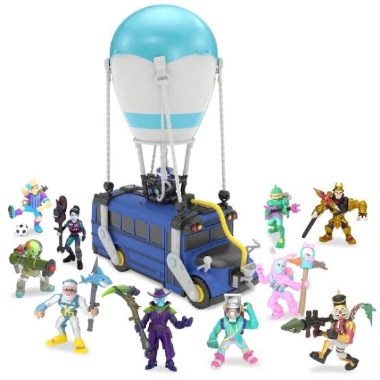 Moose toys fortnite battle bus deals