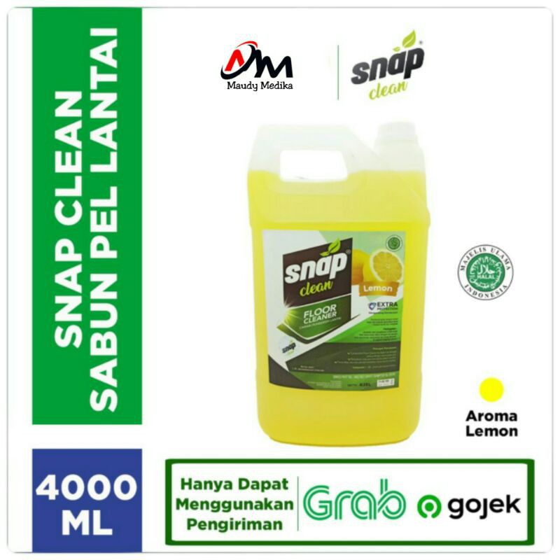 Jual SNAP CLEAN FLOOR CLEANER SABUN PEL LANTAI | Shopee Indonesia