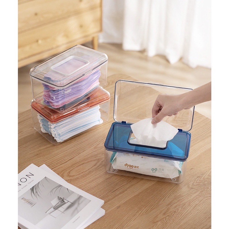 Jual Modern Masker Tissue Storage / rak rack tempat tisu basah masker ...