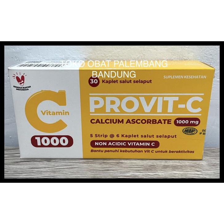 Jual ProvitC 30 Kaplet Non Acidic Vitamin C 1000Mg Provit C Vit C