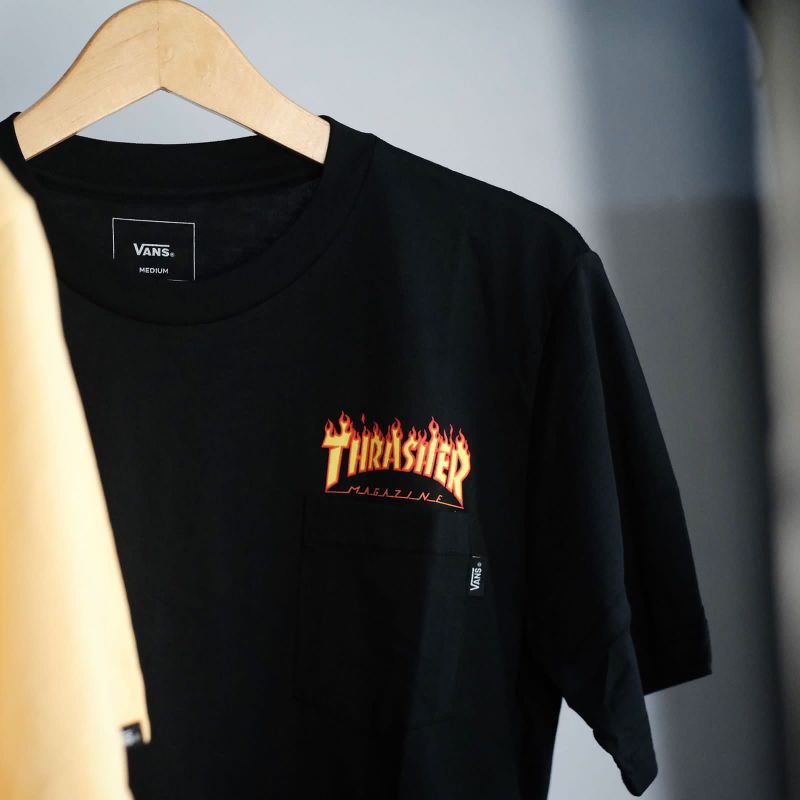 T shirt shop vans thrasher