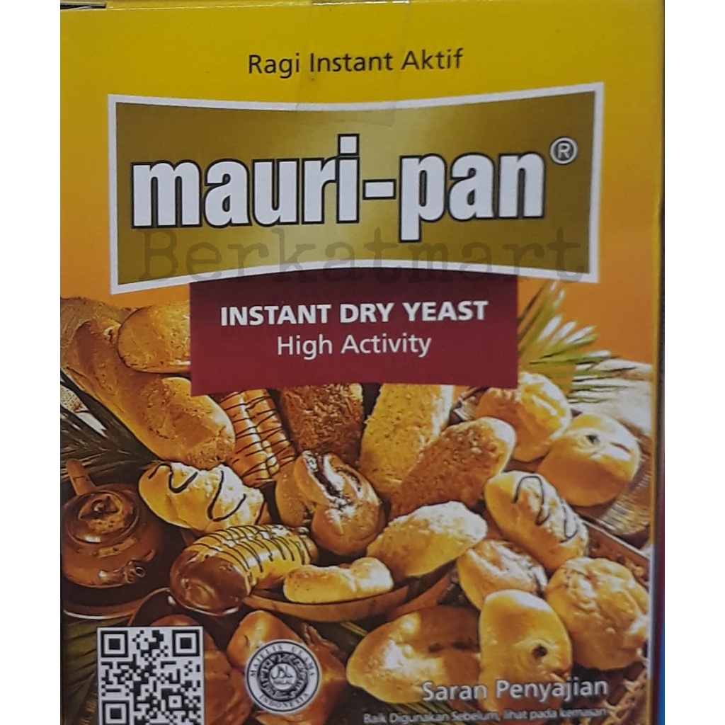 Jual Murah MAU-RIPAN DRY YEAST MAURIPAN Ragi Instan Sachet (4 x 12 Gram ...