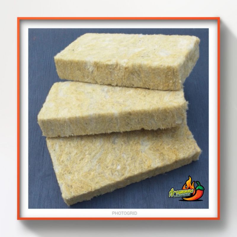Rockwool cultilene untuk media semai hidroponik