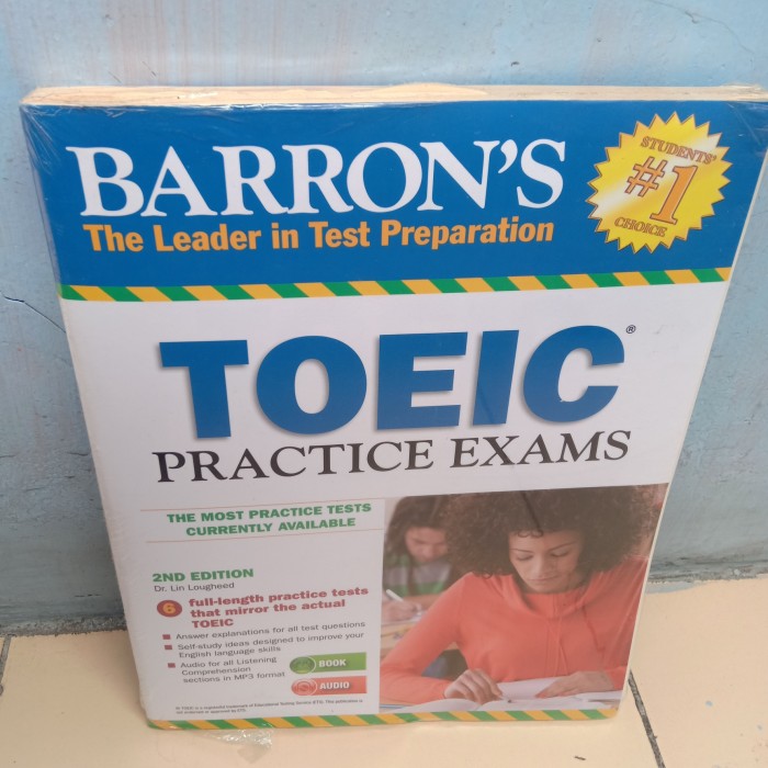 Jual buku import barrons toeic practice exams | Shopee Indonesia