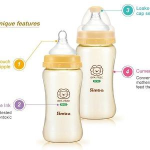 Jual SIMBA PPSU Standard NECK CALABASH FEEDING BOTTLE/ BOTOL SUSU 320ML ...