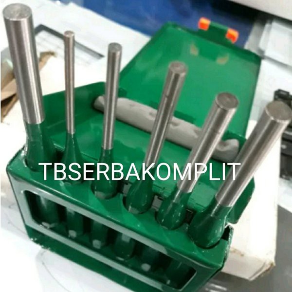Jual Pin Punch Set 6 pcs Wipro WP006D15 Betel Drip Pin Alat Penitik Set ...