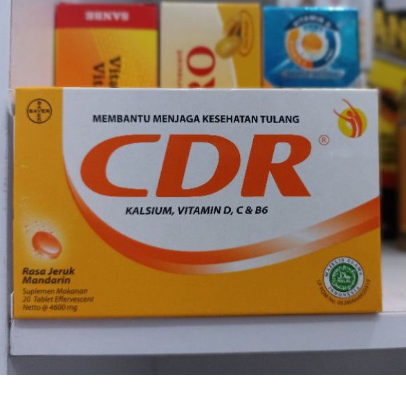 Jual CDR 20 tablet Effervescent | Shopee Indonesia