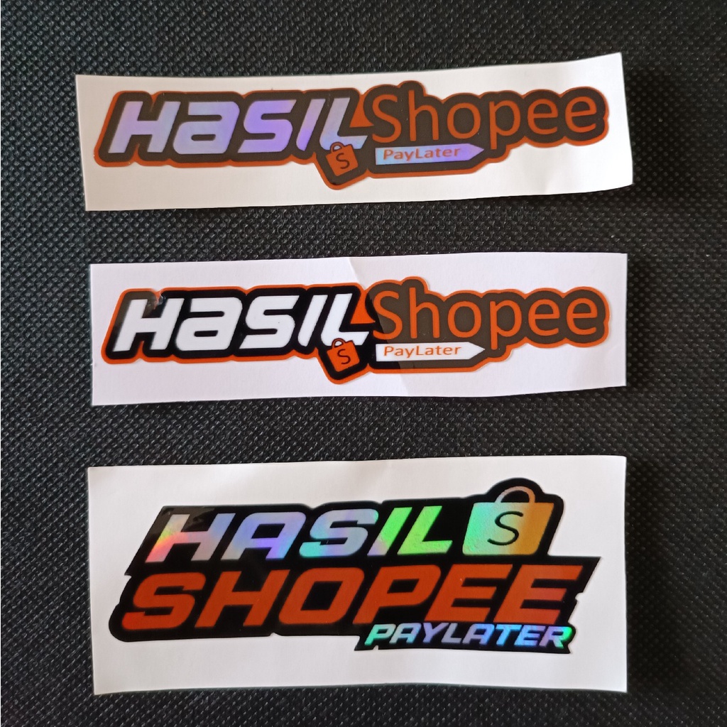 Jual stiker shopeepaylater / stiker lucu / stiker kata kata / stiker ...