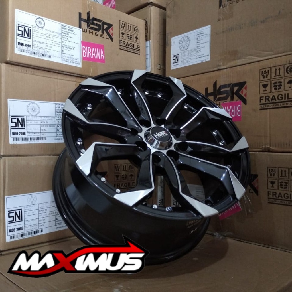 Jual velg mobil racing hsr r16 hole 8 | Shopee Indonesia