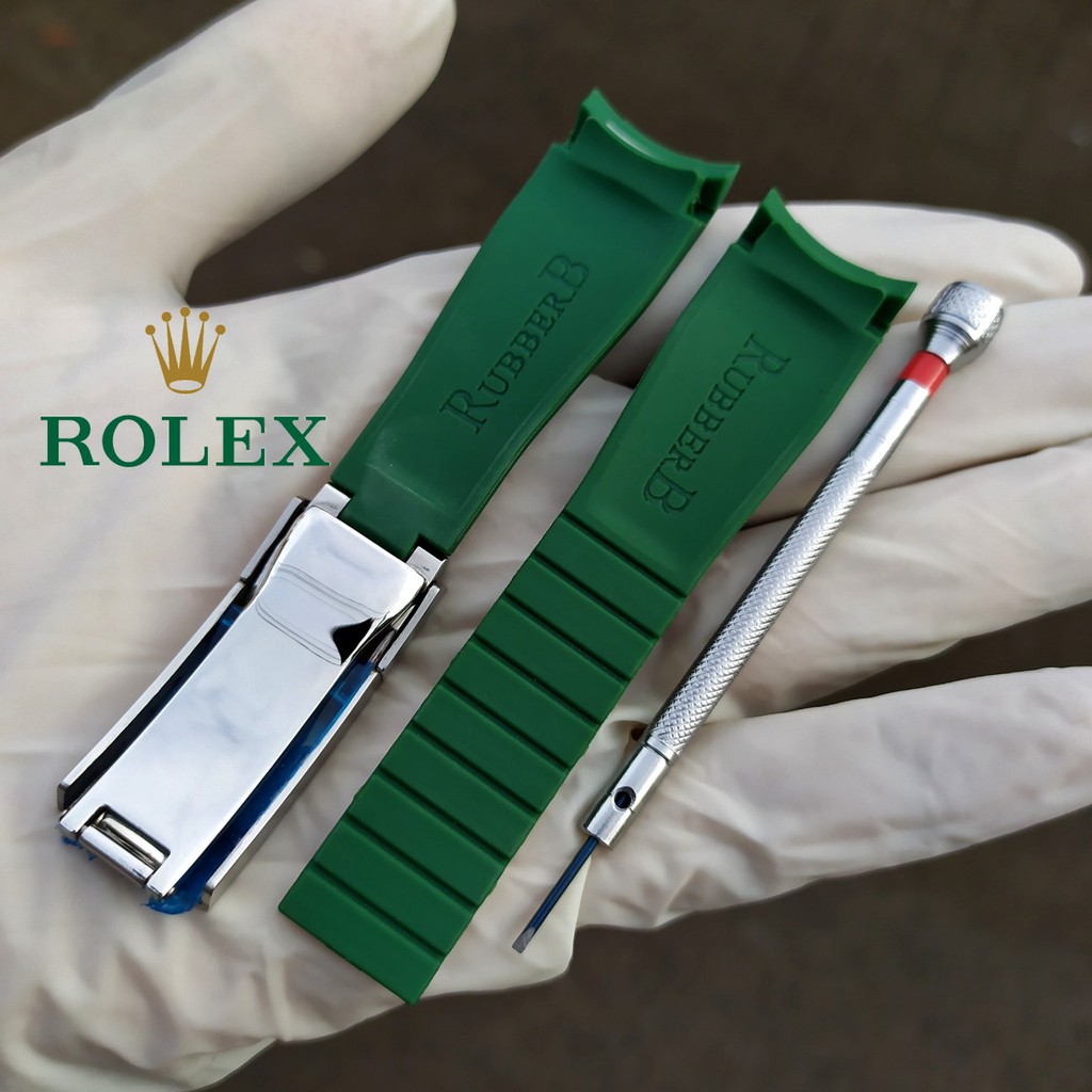 Jual on sale strap rolex