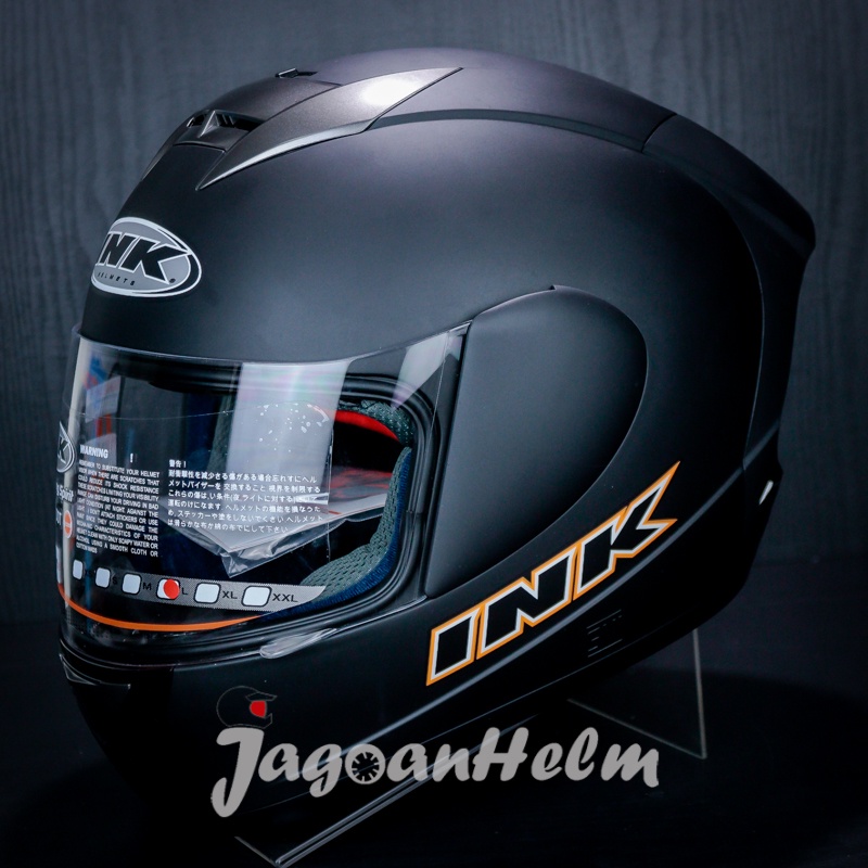 Jual Ink Helm Clmax Solid Black Doff Cl Max Cl Max Singe Visor