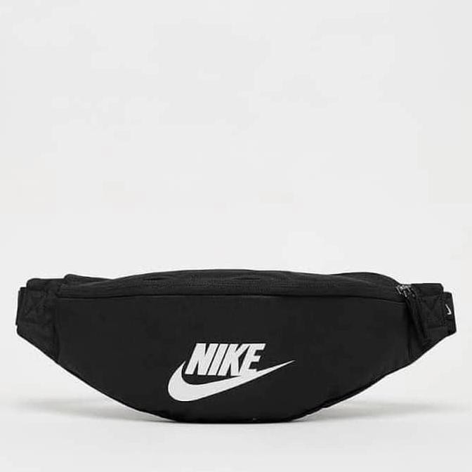 Jual NIKE WAIST BAG BUMBAG ORIGINAL HERITAGE HIP PACK Black Shopee