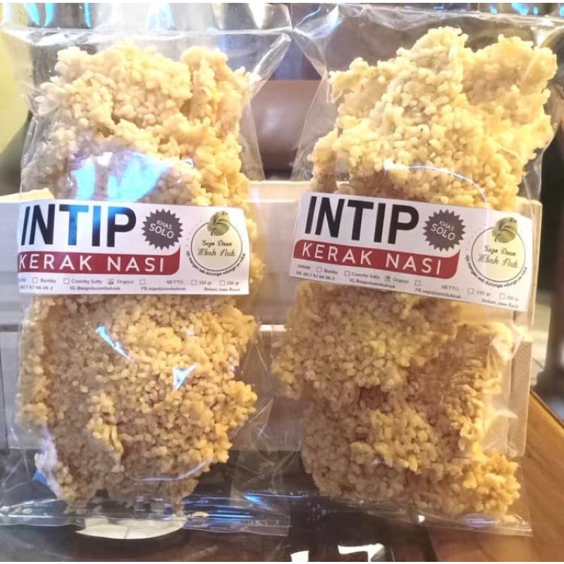 Jual Best Seller - Intip Kerak Nasi Khas Solo Rasa Original (Bukan ...