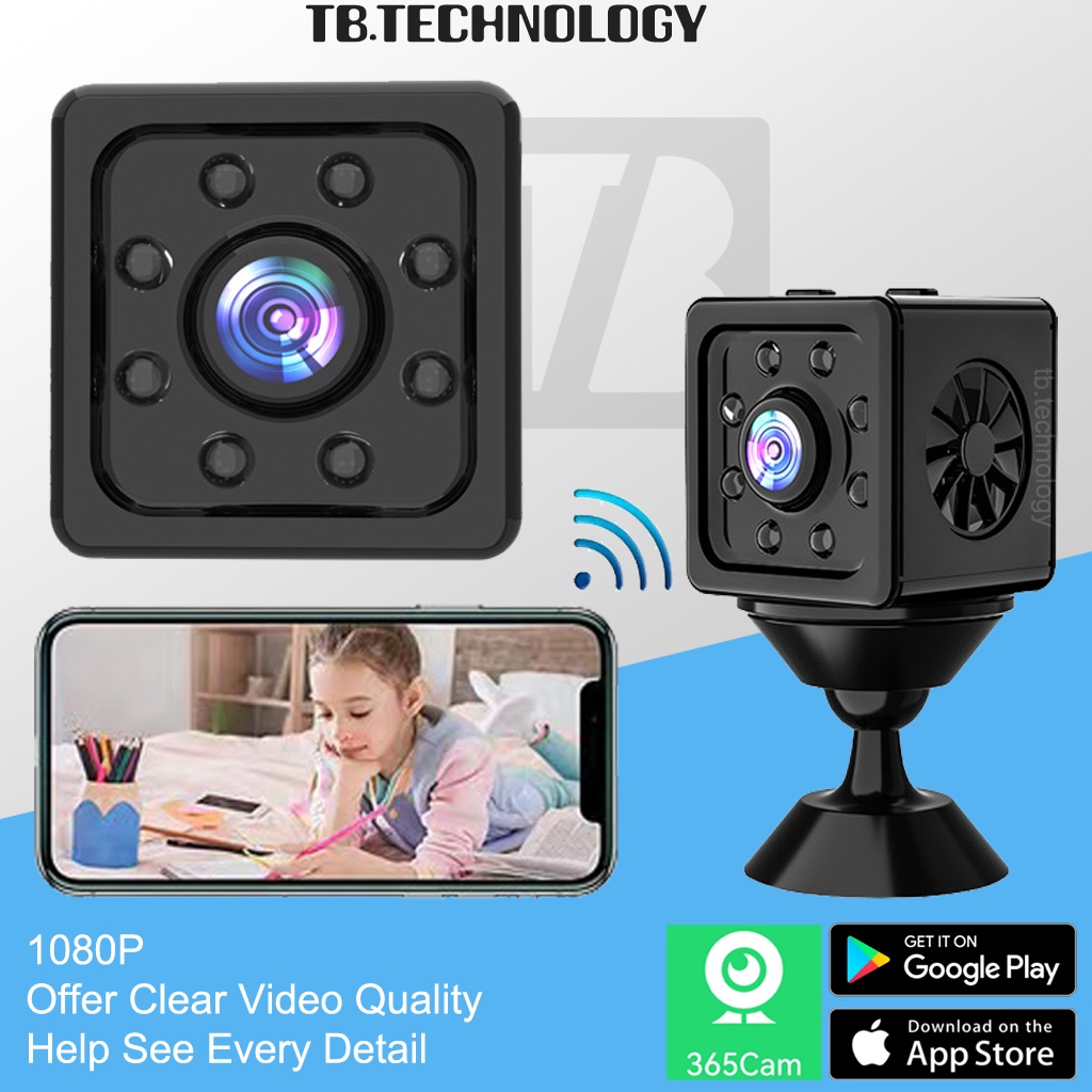 Jual Mini cctv Podcast Camera External Computer Microphone And Camera  NightVision Surveillance Camera WiFi Comput | Shopee Indonesia