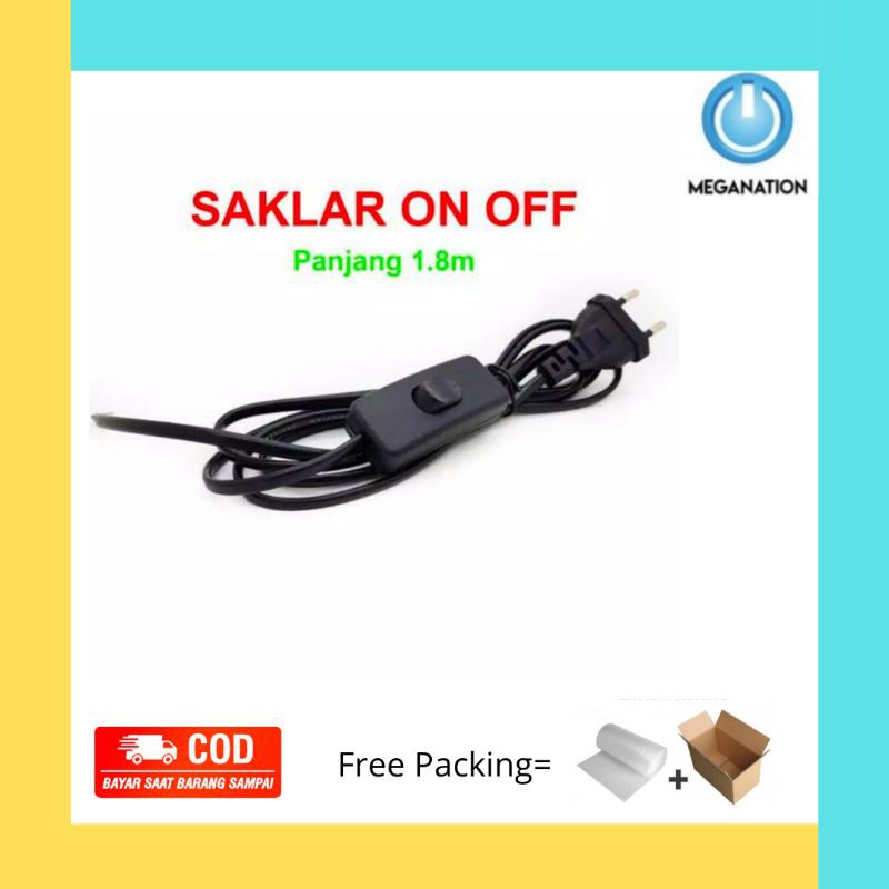 Jual SAKLAR ON OFF 180 CM UNTUK LAMPU TL NEON T5 | Shopee Indonesia