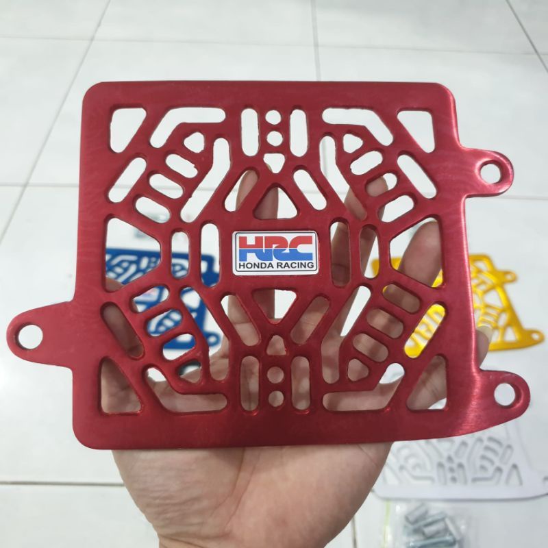 Jual Cover Tutup Radiator Hrc Vario Vario Pcx Adv Cnc Shopee Indonesia