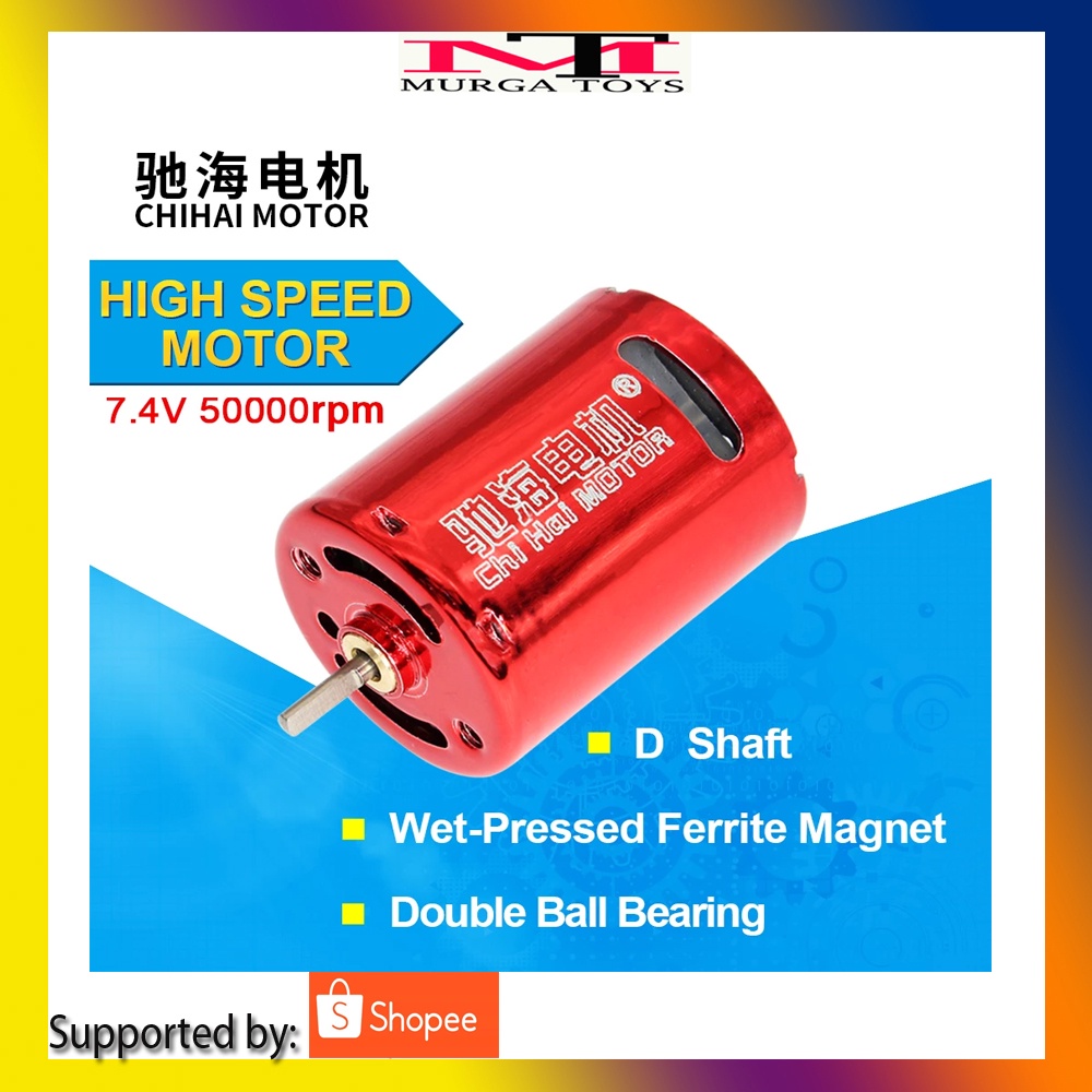 Jual MOTOR BRUSHED 370 CHI HAI MOTOR HIGH SPEED | Shopee Indonesia