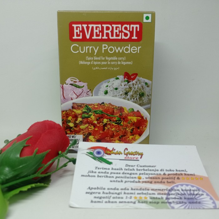 Jual CURRY POWDER EVEREST 100 GR Shopee Indonesia