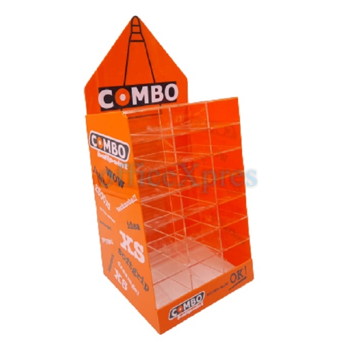 Jual Rak Display Acrylic / Display Pulpen Pencil Kaca Akrilik /Rak ...