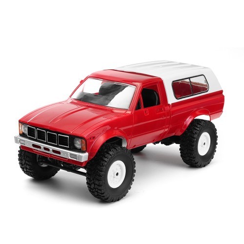 Guscio Wpl C24 Topper Per RC – Bianco Con Finestrini – Toyota Hilux 1:16 - Foto 3