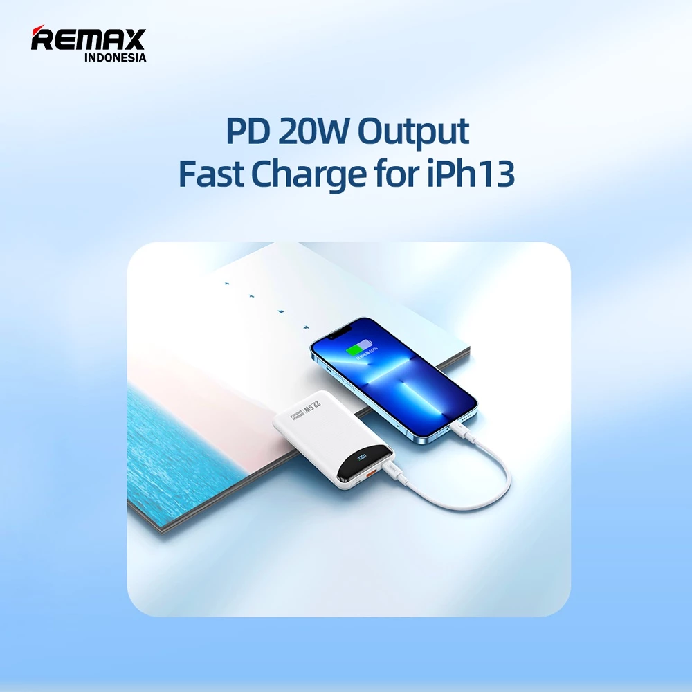 REMAX Ritry II Series 22.5W PD+QC Charging Power Bank 10000mAh RPP-60