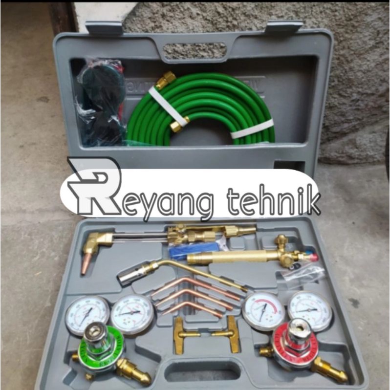 Jual Perlengkapan Las Acetylene Oksigen Welding Cutting Set Paket