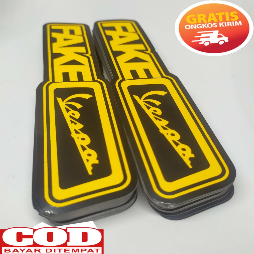 Jual FAKE VESPA, Stiker Vespa, Sticker Motor Vespa, Stiker Fake Vespa ...