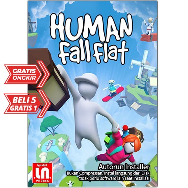 Jual Human Fall Flat PC Game Download Langsung Play Shopee Indonesia