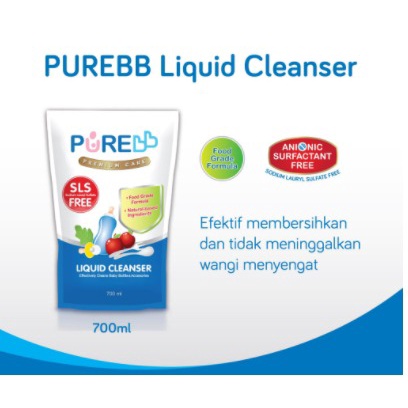 Jual PURE BB LIQUID CLEANSER Refill 700ml | Shopee Indonesia