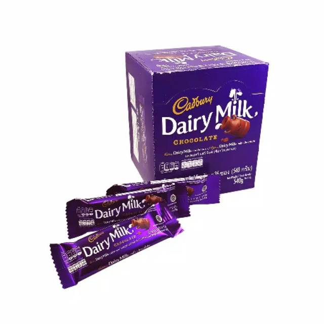 Jual Cadbury Chocolate Dairy Milk 15g / Coklat Cadbury (perbox 36pcs ...