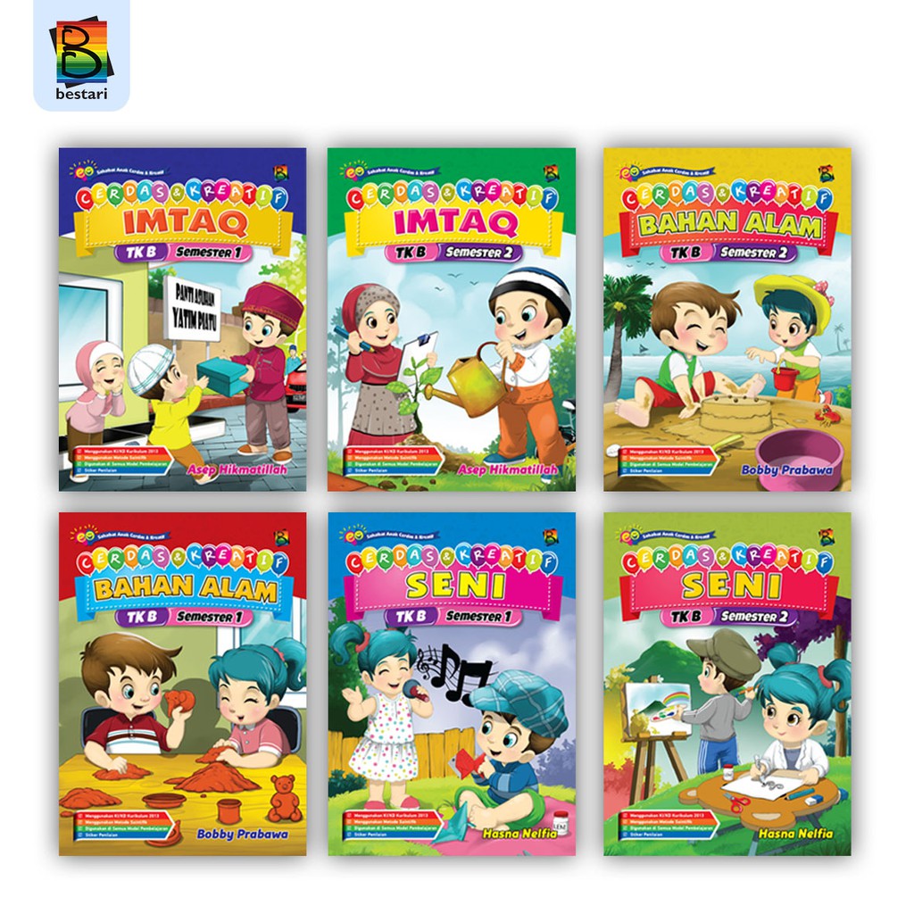 Jual Buku Aktivitas Anak Paud/ TK - Seri Paket Cerdas Kreatif TK A Dan ...