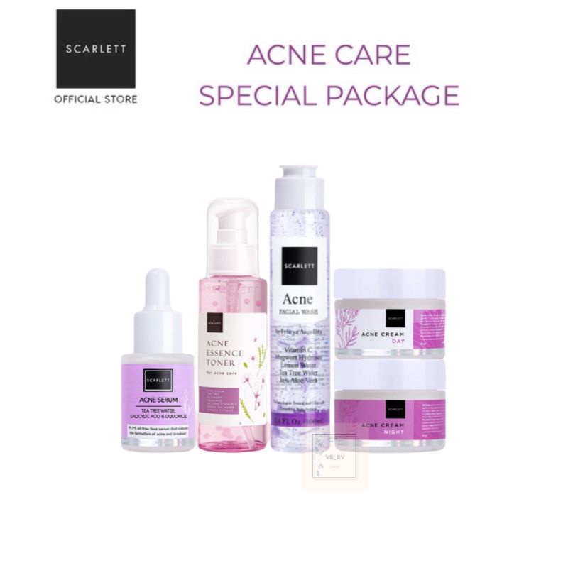 SCARLETT ACNE SERIES スキンケアセット SCARLETT ACNE SERIES スキンケアセット