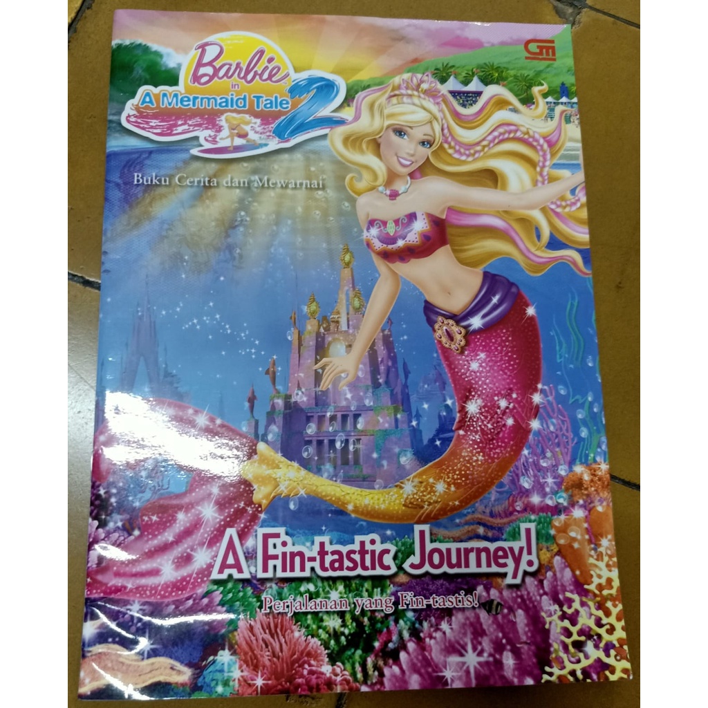 Jual Buku Aktivitas Anak Barbie in A Mermaid Tale 2 "A Fin-tastic
