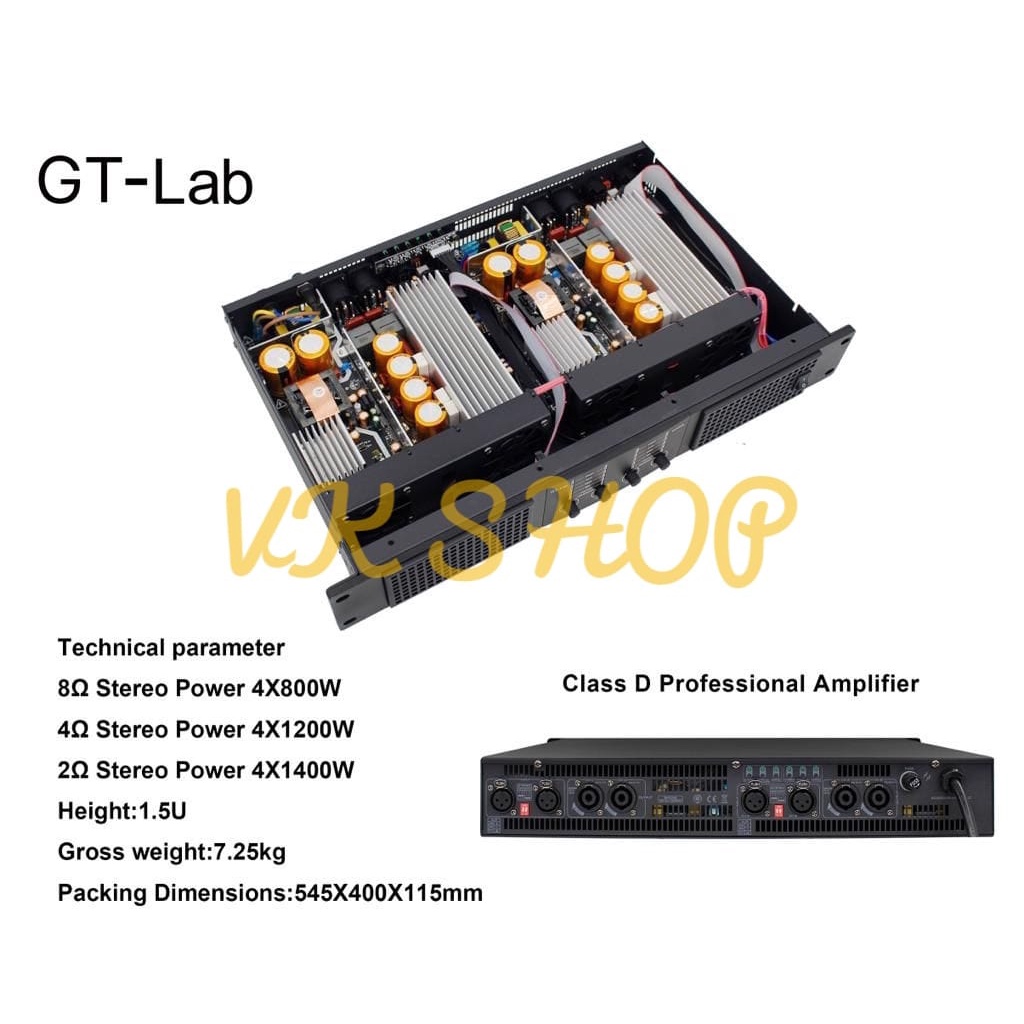 Jual Power Amplifier Gt Lab Sc Gtlab Sc Class D Original By