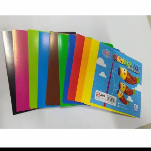 Jual Kertas Lipat Origami Sidu Sinar Dunia Sisi X Cm