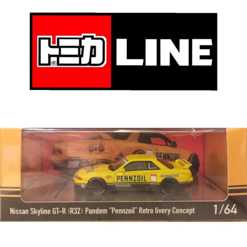 Jual INNO64 NISSAN SKYLINE R (R32) PANDEM 