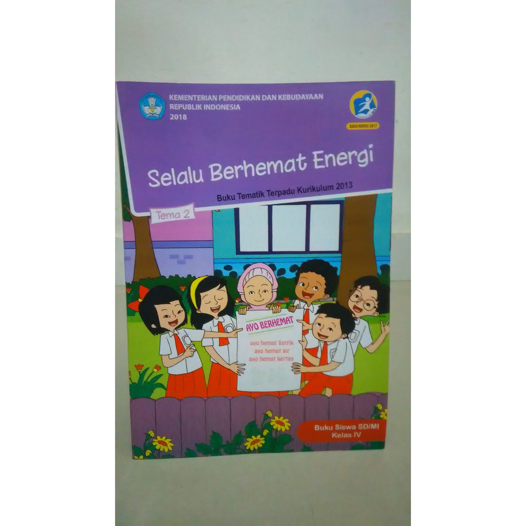 Jual Buku Siswa Sd Mi Kelas 4 Selalu Berhemat Energi Tema 2