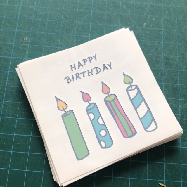 Jual POTATOO Birthday candle tattoo sticker | Shopee Indonesia