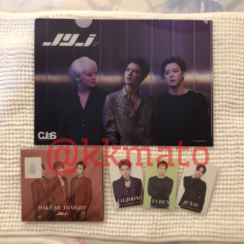 Jual JYJ - WAKE ME TONIGHT ALBUM (WITH PC & CLEARFILE) | Shopee