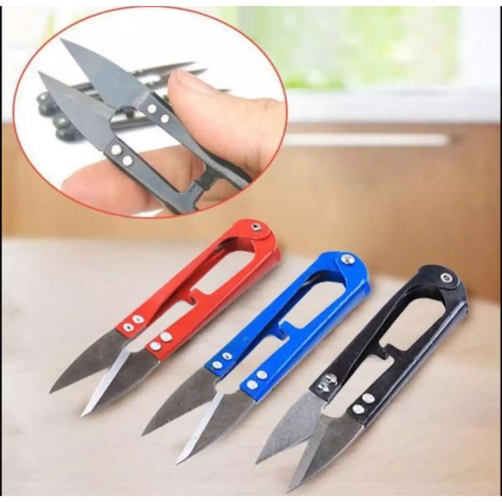 Jual Gunting Benang Jahit Thread Cutter 1 Pcs Warna Random | Shopee ...