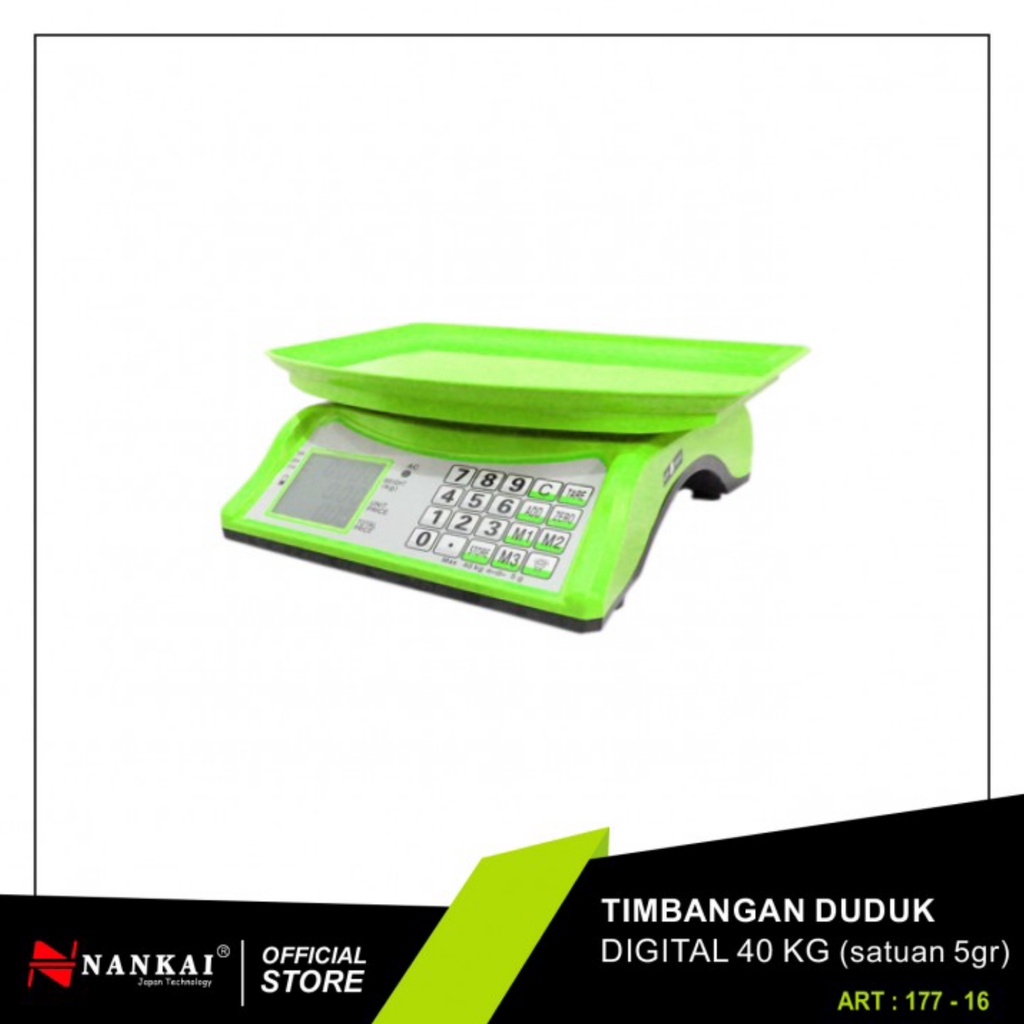 Jual Timbangan Digital Kg Nankai Timbangan Duduk Buah Laundry Kg Scale Dapur Pasar Shopee