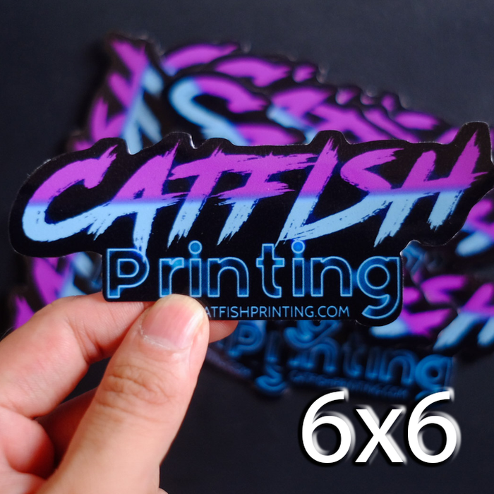 Jual Custom Vinyl Sticker Die cut 6x6 | Shopee Indonesia