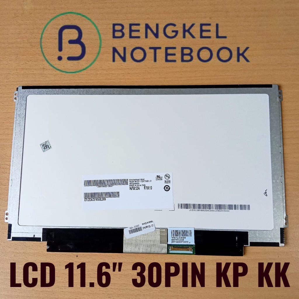 Jual Lcd 11 6 Wxga Led Asus X200ca X200ma 30pin Kuping Kiri Kanan