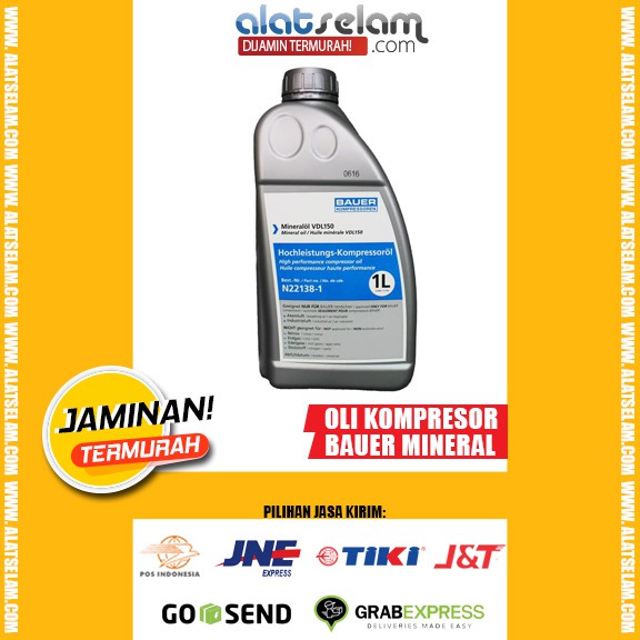 Jual Oli / Oil Bauer Mineral N221381 / Oli Mineral Kompressor Bauer