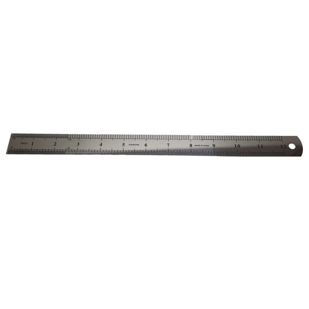 Jual 836 - Penggaris Besi Panjang 30cm / Penggaris Panjang / Penggaris ...