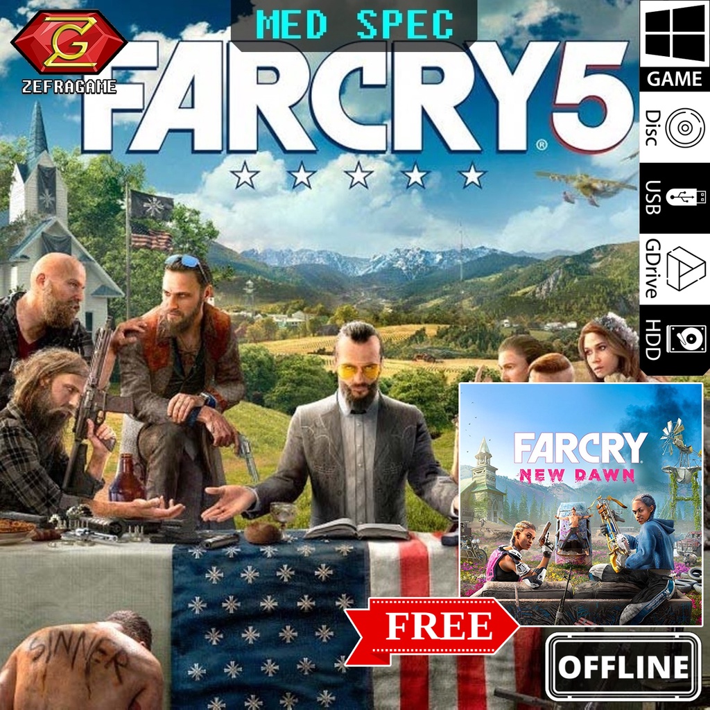 Jual FARCRY 5/FAR CRY 5 Gold Edition PC Full Version (FREE New Dawn) |  Shopee Indonesia